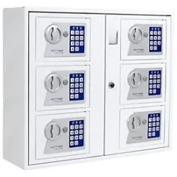 Rottner T05380 Keysystem 6 Schlüsselausgabe Elektronikschloss Weiss