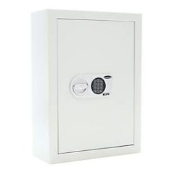Rottner Schlüsseltresor ST 200 Premium, mit Elektronikschloss, für 100 Schlüssel, B 460 x T 220 x H 635 mm, lichtgrau