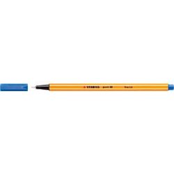 STABILO Fineliner Point 88, 10 Stück, blau