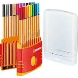 STABILO Faserschreiber Point 88 8820-03 20 Farben, Box