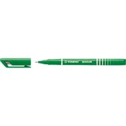 Stabilo Fineliner Sensor, Strichbreite 0,3 mm, grün, 10 St.