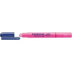 Staedtler Textmarker Gel, mit gelartiger Wachsmine, Minendurchmesser 9 mm, pink