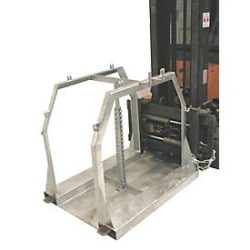 Bauer® Gasflaschenpalette mit Sicherungskette, für 8 Gasflaschen à Ø 250 mm