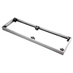 Stahlsockel TOPAS LINE, für Regale und Schränke Topas Line, B 1200 mm
