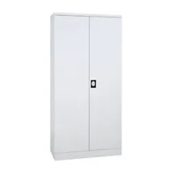 Stahlschrank, H 1950 x B 920 x T 600 mm, lichtgrau/lichtgrau