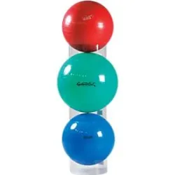 Stapelhilfe für Gymnastikbälle, durchsichtig, für Bälle von 55 bis 120 cm, 3er Set