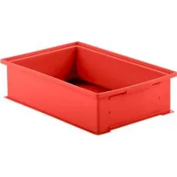 Stapelkasten 14/6-2 H, 16 Stück, 12 l, rot
