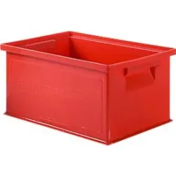 Stapelkasten 14/6-3, Kunststoff, 7 l, rot
