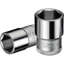 Steckschlüsseleinsatz 19 1/2 Zoll 6-kant SW 18mm L.39,5mm GEDORE