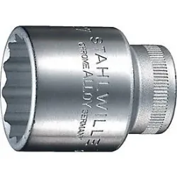 Stahlwille 50 32 03010032 Doppelsechskant Steckschlüsseleinsatz 32 mm 1/2 (12.5 mm)
