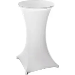 Stehtisch-Husse, ø 800/850 mm, weiss