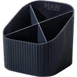 HAN X-LOOP Stifthalter 17248-13 PP (Polypropylen) Schwarz 111 mm (B) x 111 mm (T) x 105 mm (H)