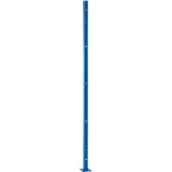 Stütze, für Gitterelemente, Eckstütze, vorgelocht, blau