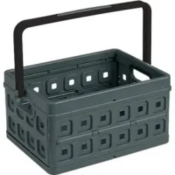 sunware Klappbox 57500636 Anthrazit Kunststoff 31,5 x 44 x 21 cm 24 L