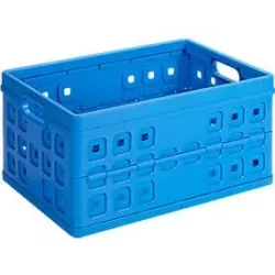 sunware Klappbox 46 L Blau Polypropylen (PP) 54 x 26,5 x 38 cm