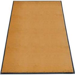 Schmutzfangmatte miltex Eazycare Style, eckig, antistatisch, UV-beständig, waschbar, High-Twist-Nylon & Niltrilgummi, 1200 x 2000 mm, braunbeige