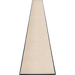 Schmutzfangmatte miltex Eazycare Style, eckig, antistatisch, UV-beständig, waschbar, High-Twist-Nylon & Niltrilgummi, 850 x 3000 mm, hellelfenbein