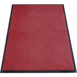 Schmutzfangmatte miltex Eazycare Style, eckig, antistatisch, UV-beständig, waschbar, High-Twist-Nylon & Niltrilgummi, 800 x 1200 mm, braunrot