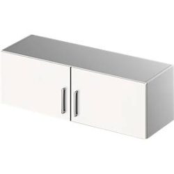 Schäfer Shop Genius Aufsatzschrank TETRIS SOLID, Stahlkorpus, 1 OH, B 1200  mm, weiss/weissalu