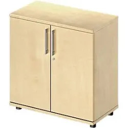 Schäfer Shop Genius Flügeltürenschrank TETRIS WOOD, 2 OH, Höhe inkl. Gleiter, B 800 mm, Ahorn-Dekor
