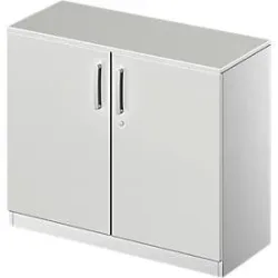Schäfer Shop Genius Flügeltürenschrank TETRIS SOLID, 2 OH, B 1000 mm, abschliessbar, mit Abdeckplatte