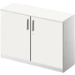 Schäfer Shop Genius Flügeltürenschrank TETRIS SOLID, 2 OH, B 1200 mm, abschliessbar, mit Abdeckplatte