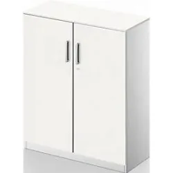 Schäfer Shop Genius Flügeltürenschrank TETRIS SOLID, 3 OH, B 1000  mm, abschliessbar, mit Abdeckplatte