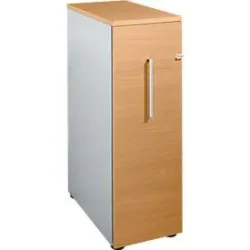 Schäfer Shop Genius Hochcontainer, B 435 x T 800 x H 1296 mm, Buche-Dekor/weissalu