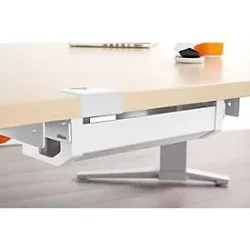 Schäfer Shop Genius Kabelkanal PLANOVA ERGOSTYLE, 1538 mm, für 2000er Tisch, weiss