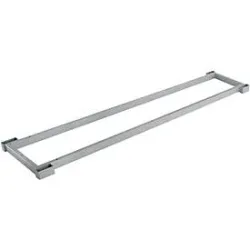Schäfer Shop Genius Stahlsockel TETRIS WOOD, Zurückgesetzt, für Regale/Schränke B 1600 mm