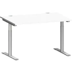 Schäfer Shop Genius Schreibtisch MODENA FLEX, 1200 x 800 mm, weiss