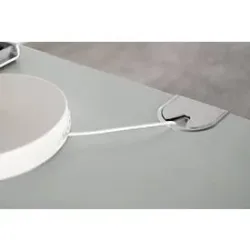 Schäfer Shop Genius Schreibtisch MODENA FLEX, elektrisch höhenverstellbar, Rechteck, T-Fuss, B 1800 x T 800 mm, Ahorn/weissalu