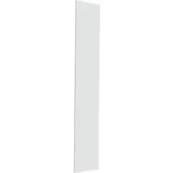 Schäfer Shop Genius Seitenverblendung TETRIS SOLID, für Metall-Korpus, H 2239 mm, für  6 OH-Schränke, 19 mm stark, lichtgrau