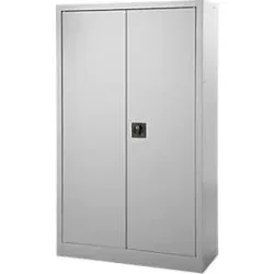 Schäfer Shop Select Aktenschrank, abschliessbar, Höhe 1585 mm, Breite 950 mm, alusilber