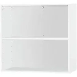 Schäfer Shop Select Anstell-/Aufsatzregal, 2 OH & 1 Fachboden, B 800 x T 420 x H 726 mm, weiss