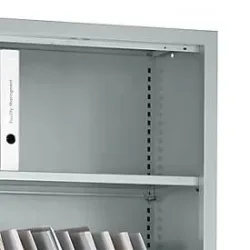 Schäfer Shop Select Fachböden MS iCONOMY, inklusive Halterung, B 950 mm, 2 Stück, weissaluminium