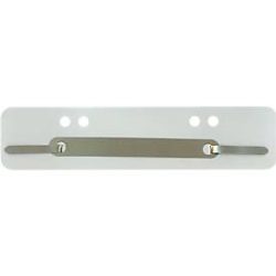 Schäfer Shop Select Heftstreifen, PP, grau, DIN A5, Metall-Deckleiste