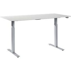 Schäfer Shop Select höhenverstellbarer Arbeitstisch, Melaminharz-Platte, B 1600 x T 800 mm