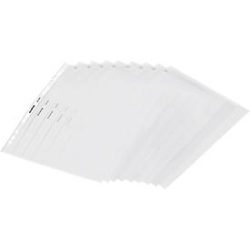 Schäfer Shop Select Prospekthülle Standard, DIN A4, oben offen, 0,06 mm, 100 Stück, klar, glatt