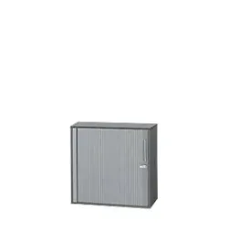 Schäfer Shop Select Querrollladenschrank Start Off, 2 OH, abschliessbar, B 800 x T 420 x H 744 mm, Holz, graphit
