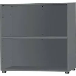 Schäfer Shop Select Regal, B 800 x T 420 x H 726 mm, 2 OH & 1 Fachboden, graphit