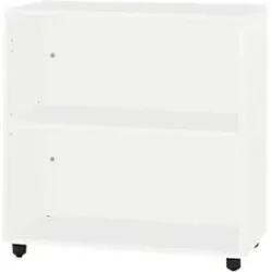 Schäfer Shop Select Regal LOGIN, 2 Ordnerhöhen, B 800 x T 420 x H 788 mm, weiss