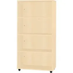 Schäfer Shop Select Regal LOGIN, 4 Ordnerhöhen, B 800 x T 420 x H 1514 mm, Ahorn Dekor