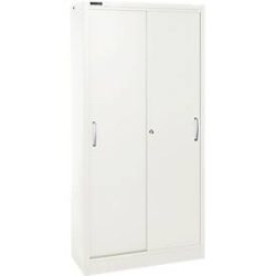 Schäfer Shop Select Schiebetürenschrank, 5 Ordnerhöhen, B 1200 mm, weiss RAL 9003