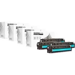 Schäfer Shop Select Sparpaket 4 Toner, kompatibel zu HP CB540/541/542/543, cyan, magenta, gelb, schwarz