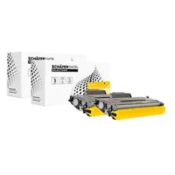 Schäfer Shop Select Sparpaket 2 Toner, kompatibel zu Brother TN-2120, schwarz