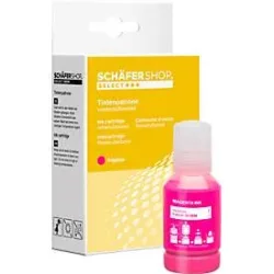 Schäfer Shop Select Tintenpatrone, ersetzt Canon GI-56M (4431C001), bis 14000 Seiten, Einzelpack, magenta