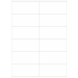 Schäfer Shop Select Universal-Etiketten, 105,0 x 48,0 mm, Permanentkleber, 1200 Stück