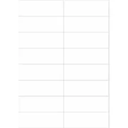 Schäfer Shop Select Universal-Etiketten, 105,0 x 37,0 mm, Permanentkleber, 1600 Stück