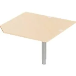 Schäfer Shop Select Verkettungsplatte PLANOVA ERGOSTYLE, CAD, B 1000, Fuss, Ahorn-Dekor